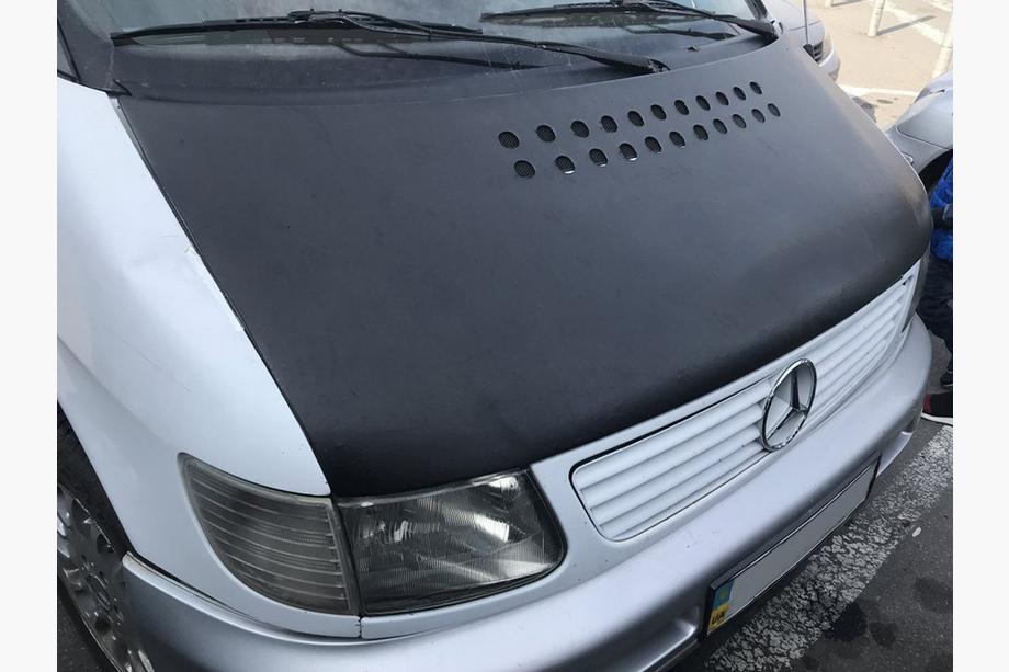 Mercedes Vito W638 1996–2003 Motorhjelmovertræk (kunstlæder) Image