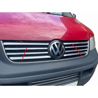Kantliste til kølergrill (rustfrit stål) Volkswagen T5 Transporter 2003–2010 foto 1