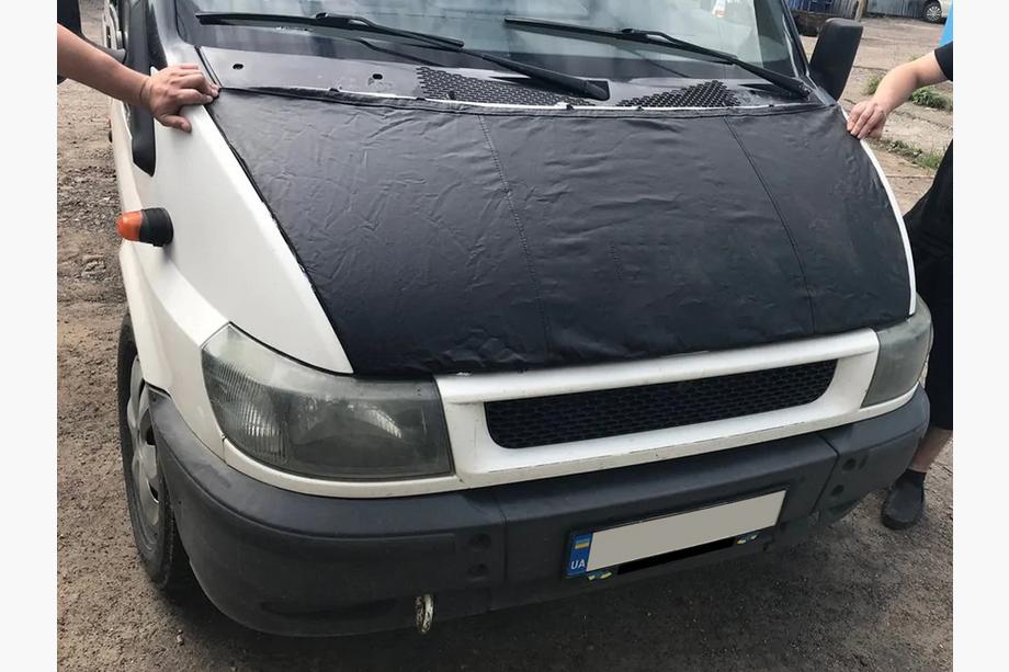 Ford Transit 2000–2014 Motorhjelmsovertræk (2000-2006, kunstlæder) Image