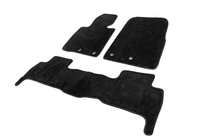Toyota Land Cruiser 200 2007–2021 Tekstilmåtter Deluxe V-2 (2012-2021, sort) foto 1