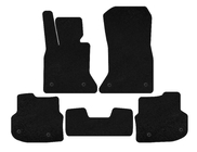 BMW 5-serie F10/F11 2010–2016 Deluxe tekstilmåtter (2010-2013, sort) foto 1