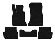 BMW 5-serie F10/F11 2010–2016 Deluxe tekstilmåtter (til F-11, sort) foto 1