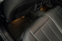 BMW 3-serie G20/G21 2018– Tekstilmåtter Deluxe (Sorte) foto 10