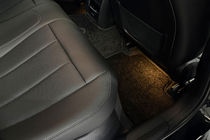 BMW 3-serie G20/G21 2018– Tekstilmåtter Deluxe (Sorte) foto 5