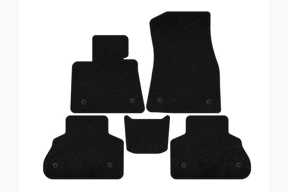 BMW X5 G05 2019–2026 Tekstilmåtter Deluxe (Sort) Image