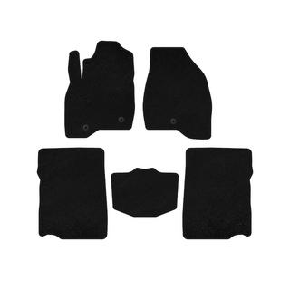 Deluxe tekstilmåtter (2017-2019, 2. række, 7-sæders, sort) foto 1