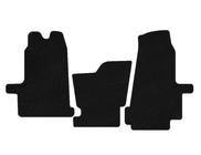 Ford Transit 2000–2014 Deluxe tekstilmåtter (2000-2006, automatgear, sort) foto 1