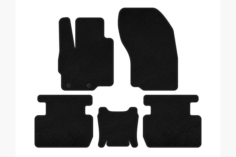 Mitsubishi Outlander 2021– Deluxe tekstilmåtter (sort) Image