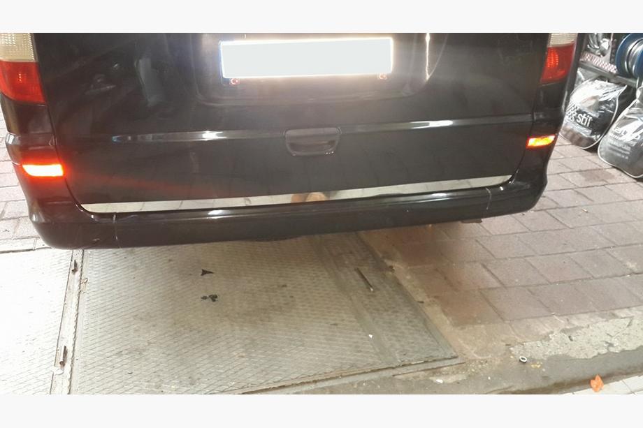 Mercedes Vito W639 2004–2014 Kantliste til bagklap (rustfrit stål) Foto 5
