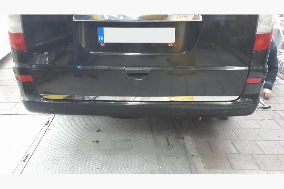 Mercedes Vito W639 2004–2014 Kantliste til bagklap (rustfrit stål) Foto 6