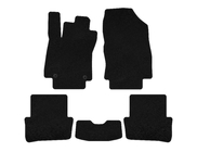 Renault Clio IV 2012–2019 Tekstilmåtter Deluxe (2012-2016, HB, 5-dørs, sort) foto 1