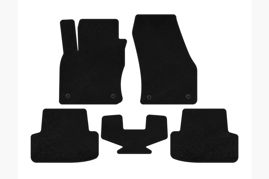 Seat Ateca 2016– Tekstilmåtter Deluxe (Sort) Image