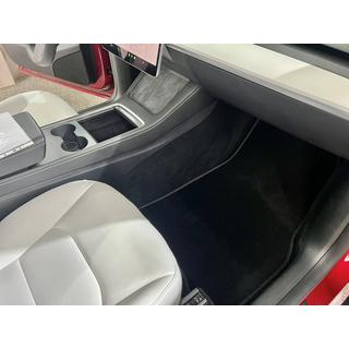 Deluxe tekstilmåtter (2020-2024, sort) Tesla Model Y 2020– foto 3