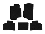 Chevrolet Silverado 2007–2013 Tekstilmåtter Deluxe (Sort) foto 1