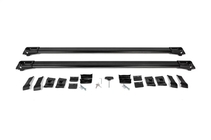 Kia Carnival 2021– Tagbøjler (tværstænger) til standard tagrælinger, låsbare WingBar V1 (2 stk) op til 110 cm, sort foto 14
