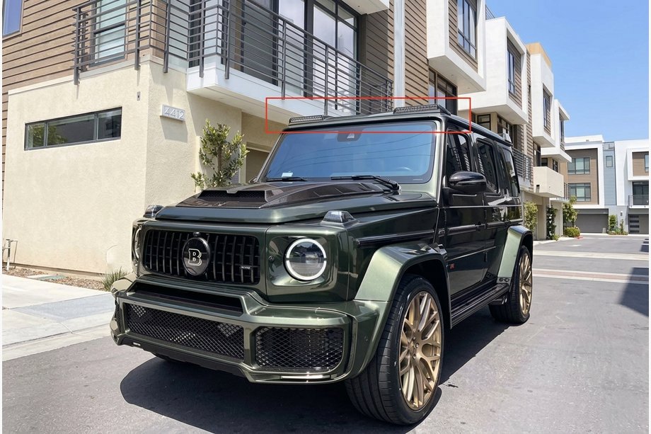 Mercedes G-Class W463 2018–2024 Bagrudevisir BRB-Design (kulfiber) Image