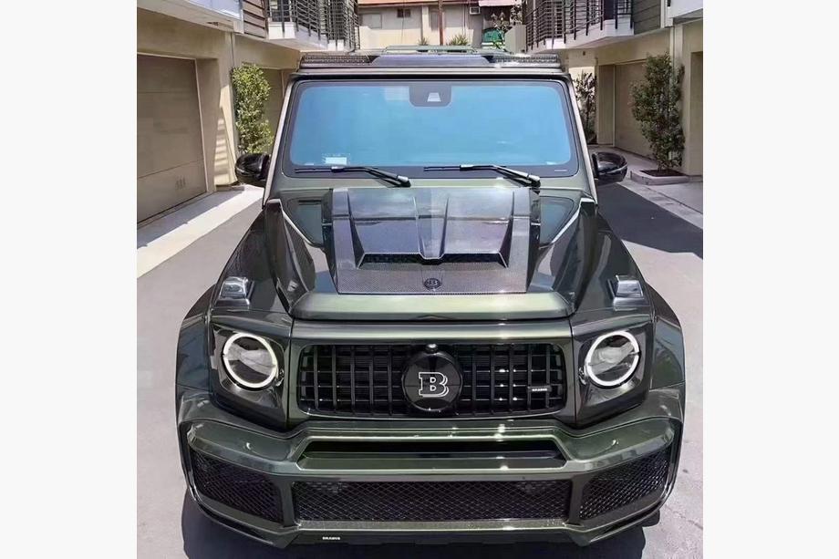 Mercedes G-Class W463 2018–2024 Motorhjelmscover (carbon) Image