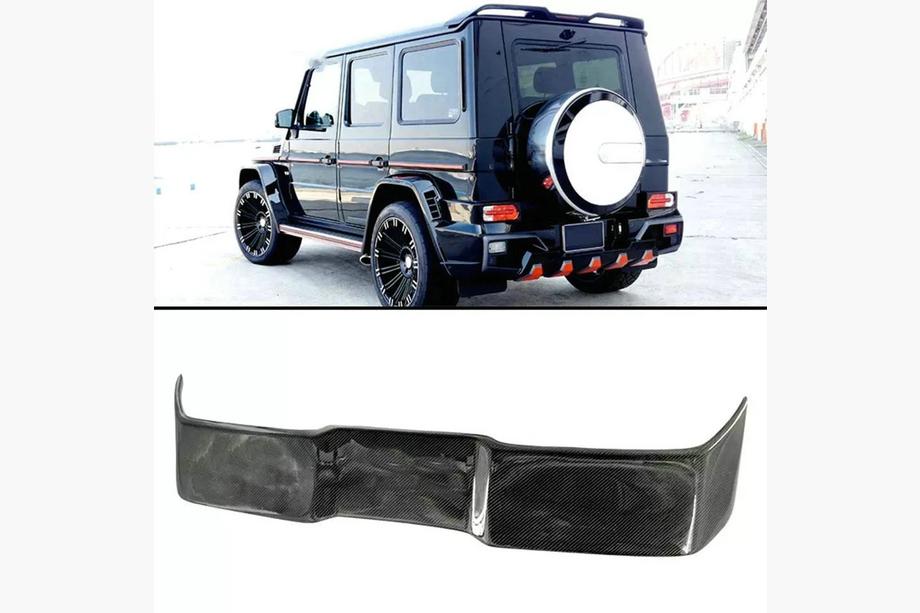 Mercedes G-Klasse W463 1990–2018 Spoiler V2 (kulfiber) Image