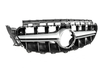 Mercedes E-klasse W213 2016–2023 Frontgrill i E63 AMG-design Silver (til Avantgarde/AMG-Line/E43 AMG/E53 AMG 2016-2019) foto 3