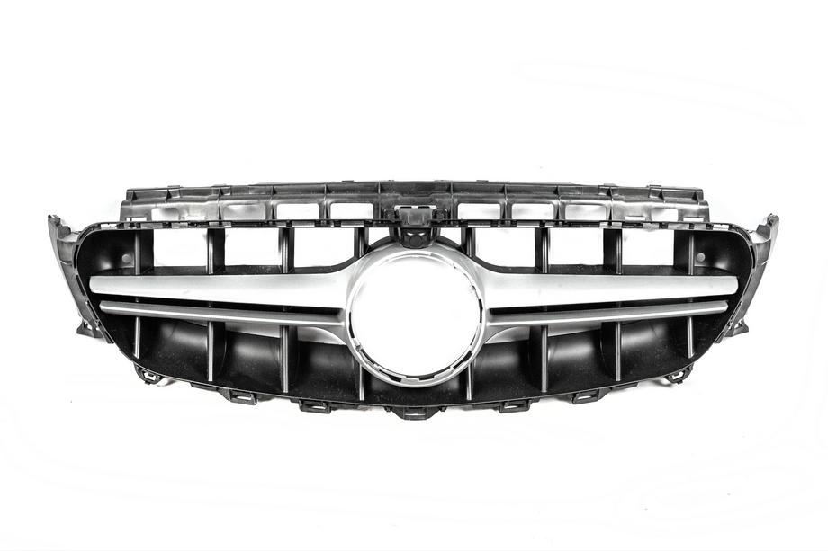 Mercedes E-klasse W213 2016–2023 Frontgrill i E63 AMG-design Silver (til Avantgarde/AMG-Line/E43 AMG/E53 AMG 2016-2019) Image