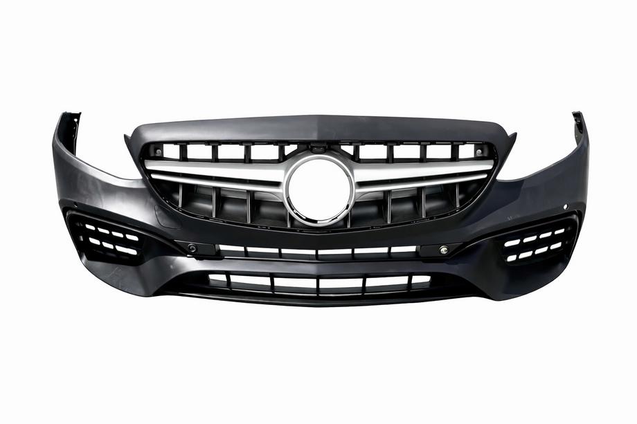 Mercedes E-klasse W213 2016–2023 AMG E63 frontkofanger komplet V2 (til 2016-2020) Image