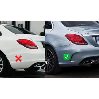 Karrosserikitsæt med bagdiffuser (design Black Mamba C63GT) foto 2
