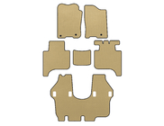 Infiniti QX56 2004–2010 EVA gulvmåtter (3 rækker, 2004-2008, Beige) foto 1