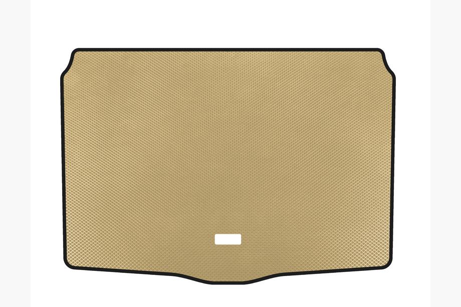 Jeep Cherokee KL 2013– EVA bagagerumsmåtte (2018 р.+, nederste, Beige) Foto 1