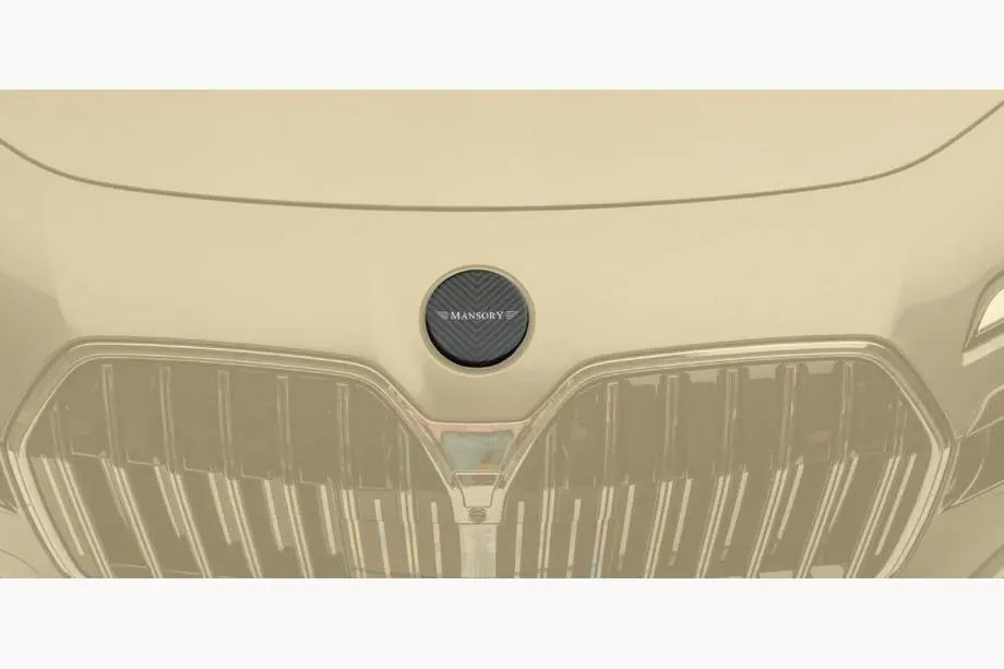 BMW 7-serie G70/G71 2022– Frontemblem MNSR (kulfiber) Image