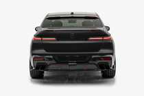 BMW 7-serie G70/G71 2022– Bagklapemblem MNSR (Carbon) foto 2