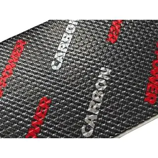 Vibrationsdæmpende plade ULTIMATE U-POWER CARBON 3 mm (50x35 cm) foto 3