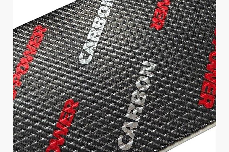 Vibrationsdæmpende plade ULTIMATE U-POWER CARBON 3 mm (50x35 cm) Foto 3