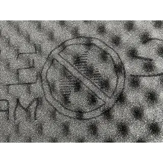 Brandhæmmende lydabsorberende plade SQL NF 15 Non flam Foam 15 mm (75x100 cm) foto 3