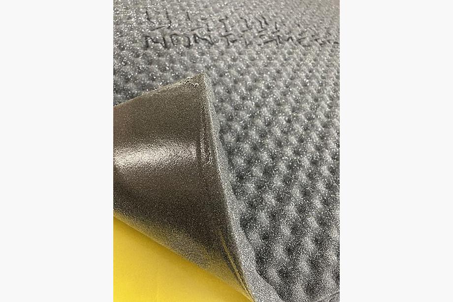 Brandhæmmende lydabsorberende plade SQL NF 15 Non flam Foam 15 mm (75x100 cm) Foto 8