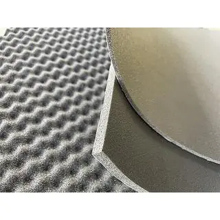 Lyd- og varmeisolering ULTIMATE ACCENT PRO 4 mm elastisk PE-skum med vandafvisende klæber, plade (0,5 m x 0,75 m) foto 2