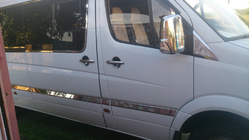 Mercedes Sprinter W906 2006–2018 B-varer Spejlkåber (1 stk.) Udsalg Carmos, tyrkisk stål foto 4