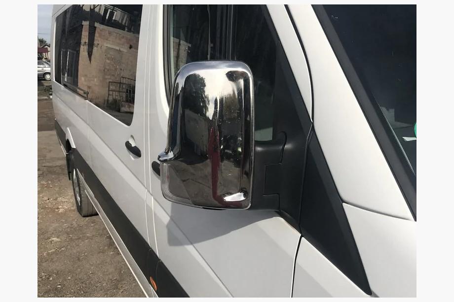 Mercedes Sprinter W906 2006–2018 B-varer Spejlkåber (1 stk.) Udsalg Carmos, tyrkisk stål Image