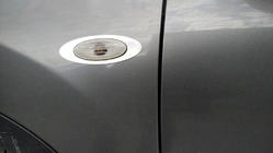 Nissan Qashqai 2010–2014 Kromrammer til blinklys (2 stk., rustfrit stål) foto 1