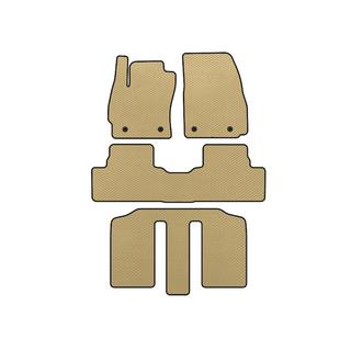 EVA-måtter (3 rækker, beige)