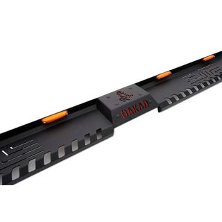 Siderør Dakar V2 med LED (2 stk., metal) foto 4