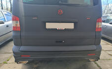Volkswagen T5 2010–2015 Plastik bagklapliste (til lakering) foto 3