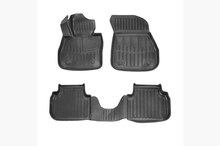 BMW 1-serie F40 2019–2024 Stingray 3D gummimåtter til kabine (4 stk.) Image