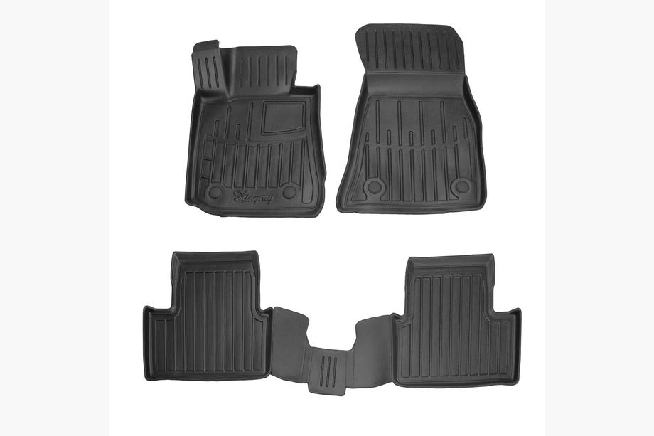 BMW 4-serie G22/23/26 2020– Stingray 3D gummimåtter til kabine (til G26, 4 stk) Image