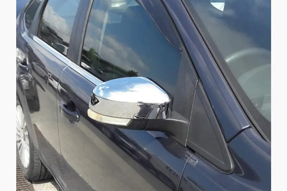 Ford Focus III 2011–2017 Krom spejlkåber (til EU, 2 stk., plast) Image