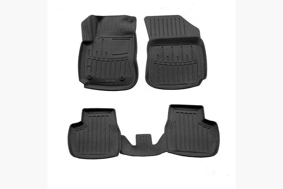 Citroen Cactus 2014–2020 Stingray 3D gummimåtter til kabine (4 stk.) Image