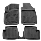Fiat 500/500L 2013–2022 Stingray 3D gummimåtter til kabinen (Fiat 500, Europe, 5 stk.) foto 1