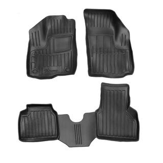 Stingray 3D gummimåtter til kabine (4 stk.) Fiat Doblo I 2005–2010