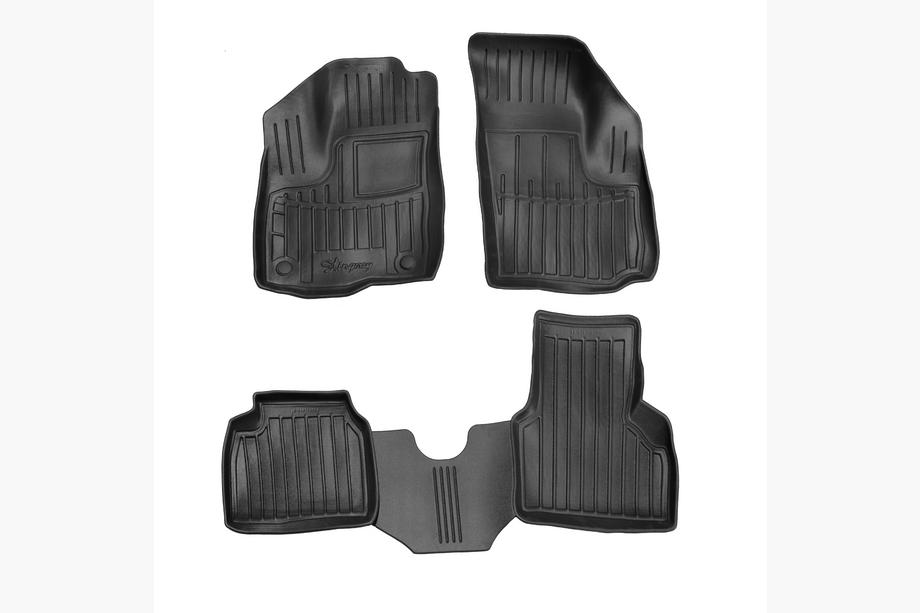 Fiat Doblo I 2005–2010 Stingray 3D gummimåtter til kabine (4 stk.) Image