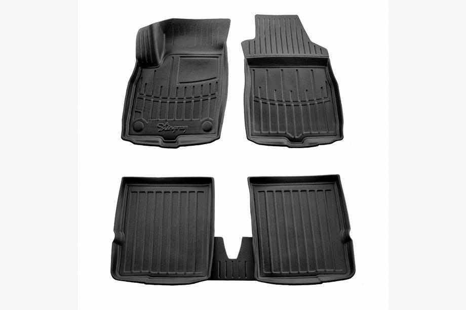 Fiat Panda 2003–2011 Stingray 3D gummimåtter til kabinen (5 stk.) Image