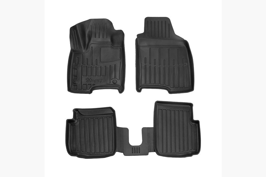 Fiat Panda 2011–2023 Stingray 3D gummimåtter til kabinen (5 stk.) Image